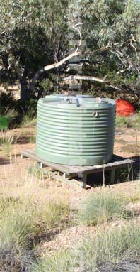 Water Tank at Redbank Gorge Camping Area